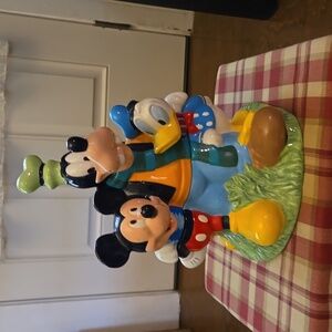 Usef Disney Direct Mickey Mouse, Goofy, and  pals cookie jar
